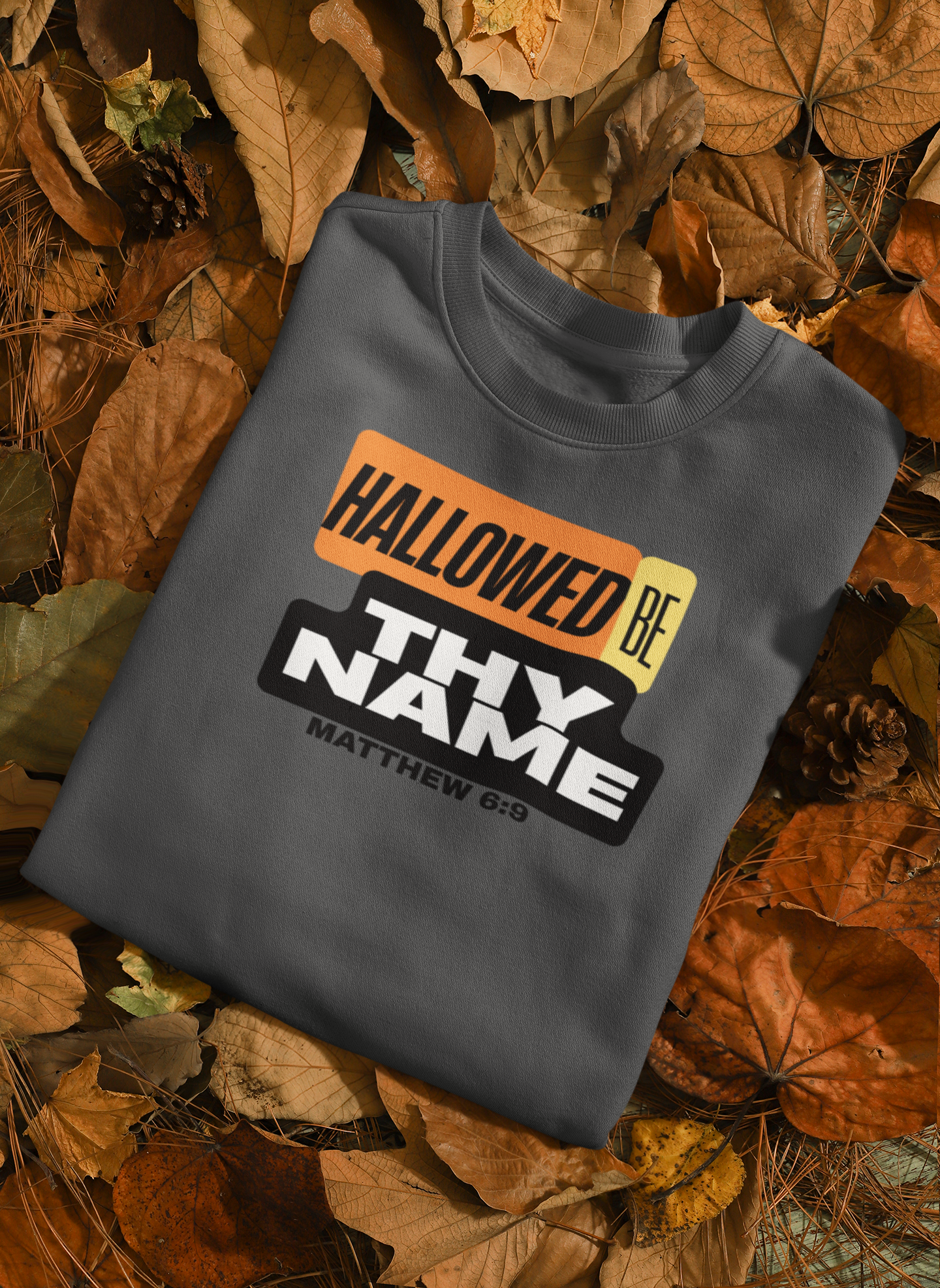 Hallowed Be Thy Name Christian Crewneck Sweatshirt